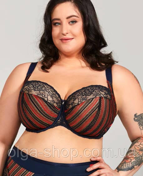 Бюстгальтер з м'якими чашками Soft Kris Line Elizabeth жіноча спідня білизна великих розмірів груди, фото 1