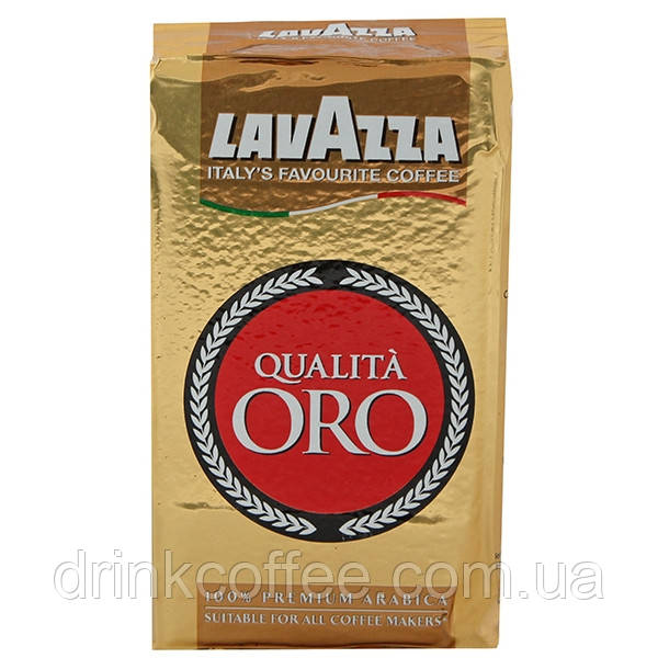 Кава мелена Lavazza Qualita Oro, Італія, 250 г, фото 1