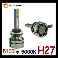 Светодиодные ЛЕД лампы LED H27 5000K 51000Lm Cyclone Type 27s