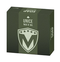 Натуральне мило Unice Metal для чоловіків, 100 г