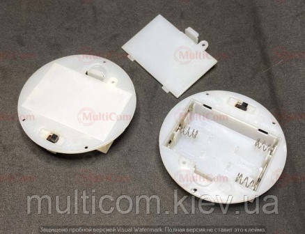 01-15-062D. Корпус тримач 3 батарейок АА, з кришкою, кругле, Daier, BH7-3010