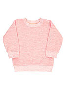 Джемпер детский, розовый интерлок жаккард топ Юрма одяг