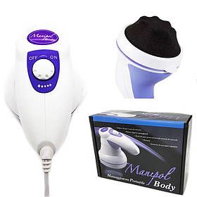 Ручний масажер універсальний від целюліту вібромасажер Manipol Body Електричний домашній для тіла