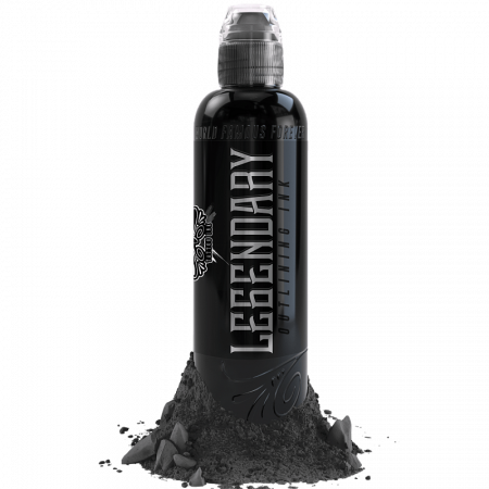 240 ml Чорна контурна тату фарба World Famous Outlining Black, фото 1