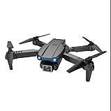 Квадрокоптер селфі-Дрон із 4К камерою складаний Foldable S89 PRO дрон портативний акумуляторний з пультом, фото 6