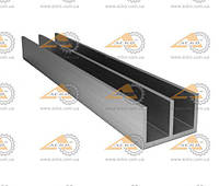 Профиль алюминиевый Ш-подобный 15х10х2 AS