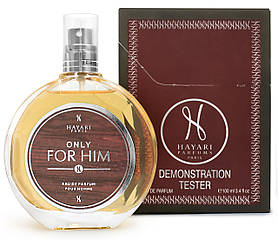 Чоловічий, Тестер Hayari Parfum Only for Him, 100 мл