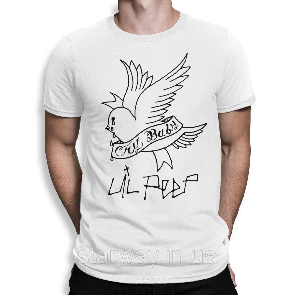 Футболка lil peep cry baby | топ