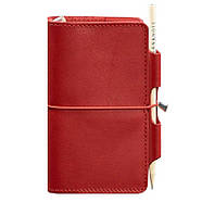 Шкіряний блокнот софт-бук 3.0 (червоний), фото 2