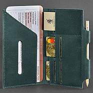 Шкіряний тревел-кейс 3.0 (зелений) шкіра Crazy Horse, фото 3