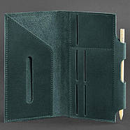 Шкіряний тревел-кейс 3.0 (зелений) шкіра Crazy Horse, фото 4