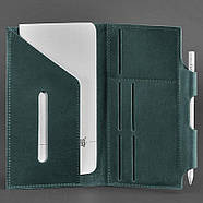 Шкіряний тревел-кейс 3.0 (зелений) шкіра Crazy Horse, фото 5