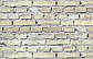Шпалери під цеглу пісочно-сірі метрові шпалери в стилі лофт з шовкографією Vinil LS Флет ЭШТ 2-1538 (1,06х10,05м), фото 2