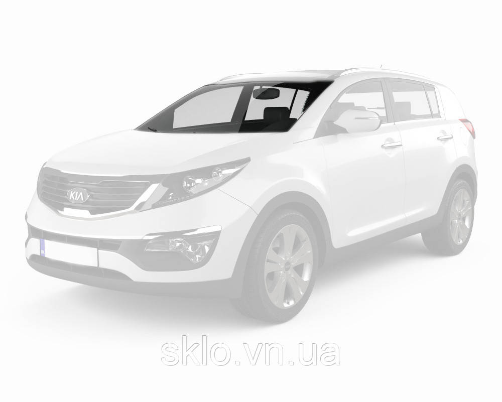 Лобове скло KIA Sportage (2010-2016) /КІА Спорттейдж з датчиком дощу обігрівом, фото 1
