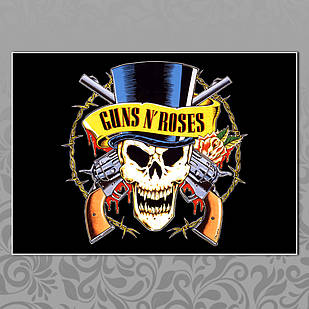 Плакат А3 Gun's n Roses 007