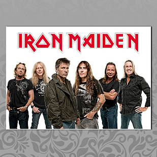 Плакат А3 Рок Iron Maiden 009