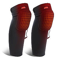 Довгі еластичні електронні наколінники з підігрівом uWarm X01D, до 4-х годин, 2000mAh, розмір L