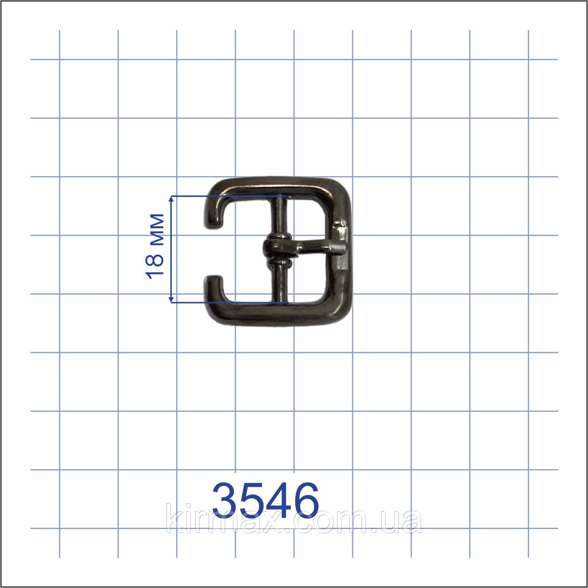 Пряжка 18 мм, фото 1