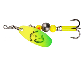 Блешня Savage Gear Caviar Spinner #2 6.0g 07-Fluo Yellow/Cartreuse