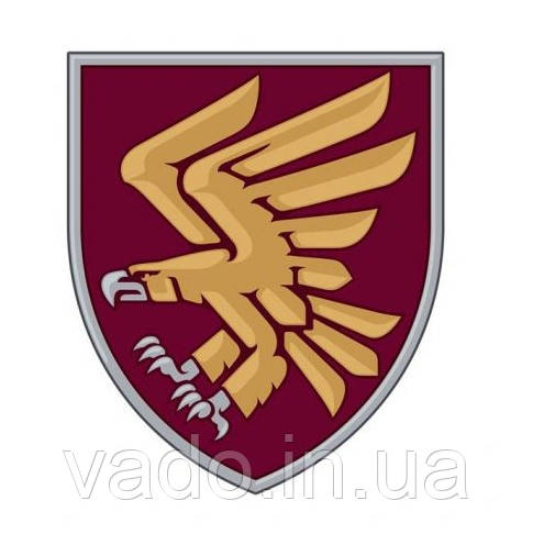 Шеврон — 95 ОДШБр (95-я окрема десно-штурмова бригада) — кольоровий/польовий