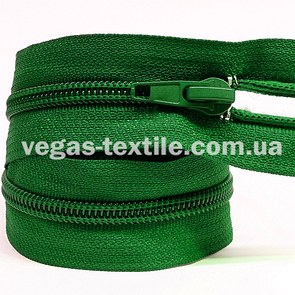 Блискавка спіральна 45 см Трав'яний (Зелений) (Тип 5)