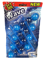 Туалетные блоки для унитаза Wave Ocean, 4 шт