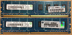 8GB 2x4GB DDR3 1333MHz Ramaxel PC3 10600U 2Rx8 RAM Оперативна пам'ять