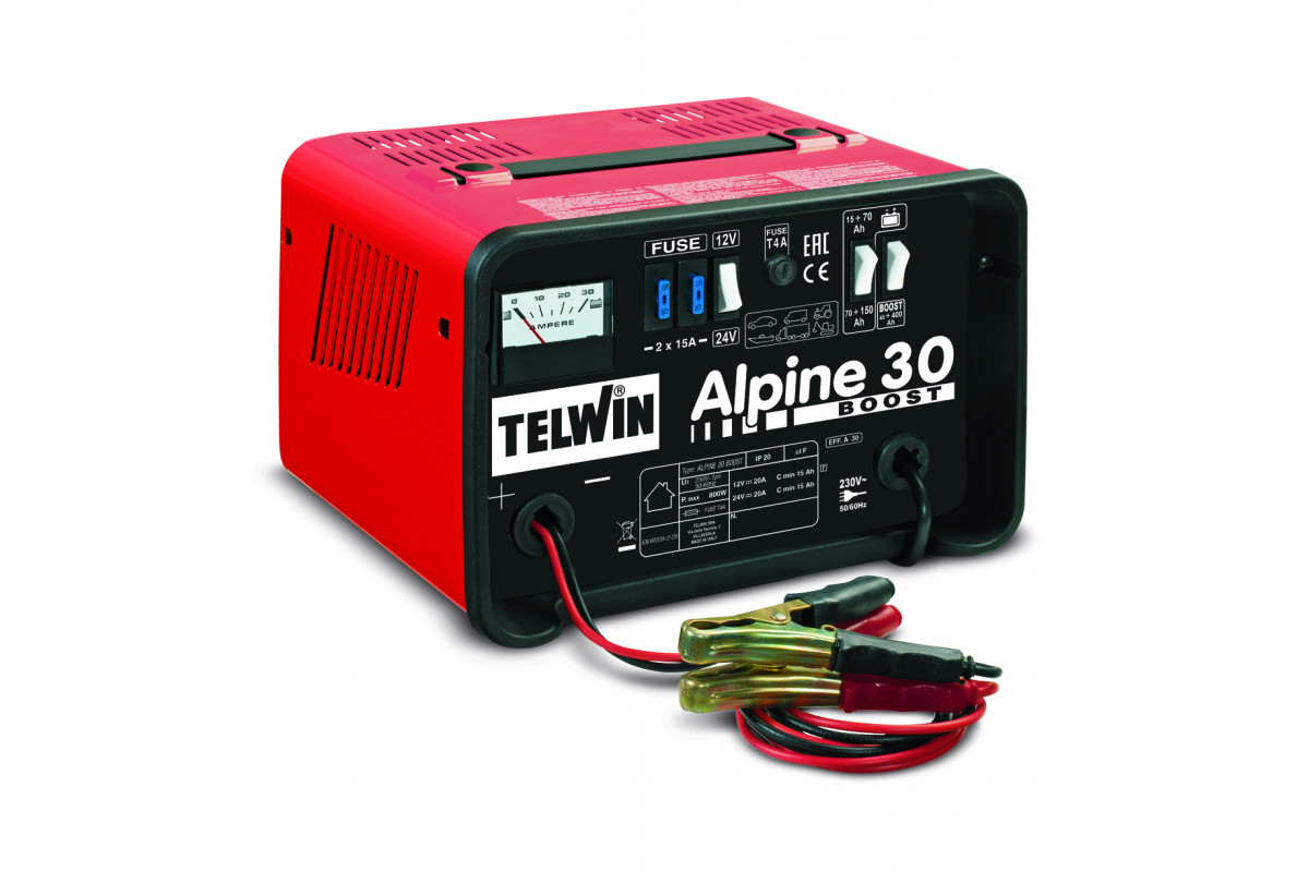 Зарядний пристрій Telwin ALPINE 30 BOOST 230 V 12-24 V
