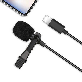 Мікрофон XO MKF 03 for Lightning Black