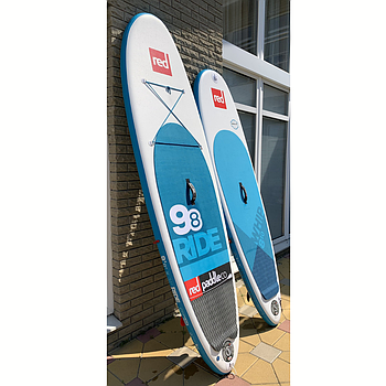 Сапборд Red Paddle Co Ride 9'8" x 31" 2018, легке б/у — надувна дошка для САП серфінгу, sup board