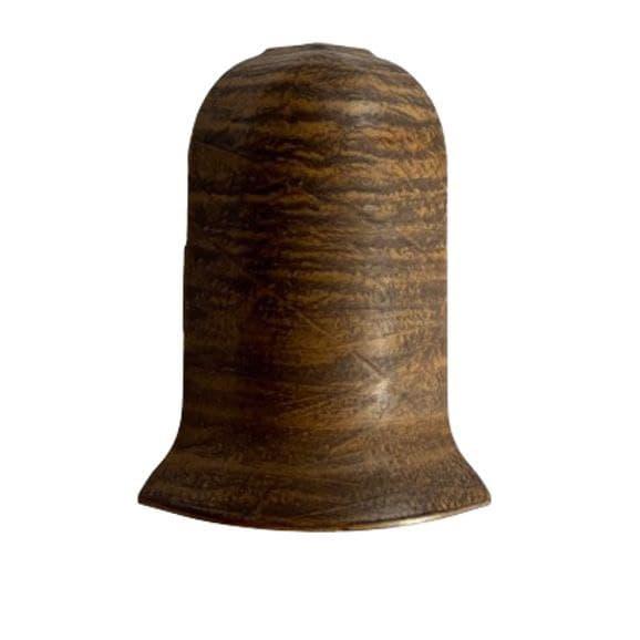 Фурнитура к Плинтусу 127, Дуб Кения, Внешний Угол (127kz), Коричневый ...