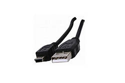 Шнур USB - mini USB 5pin 0,4м.