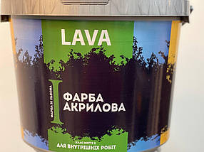 Фарба Lava 1 Акрилова для внутрішніх робіт 5л., фото 2