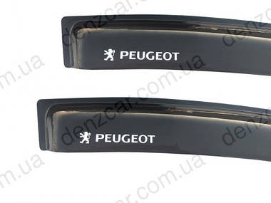 Вітровики PEUGEOT Expert II 2007 (на скотчі)\Дефлектори вікон Пежо Експерт 2 2007, фото 2