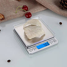 Кишенькові електронні ваги T500 Digital Jewelry Pocket Scale від 0,01 до 500 гр., фото 5