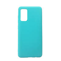 Чехол Fiji Soft для Samsung Galaxy A52 (A525) силикон бампер голубой