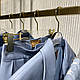 Вішалки плічка для штанів та спідниць акрилові прозорі LUX, довжина 33 см, фото 2