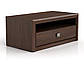 Тумба під телевізор з нішою та ящиком 103.5х44.5х56.5см кольору венге магія Гербор Коен RTV1S, фото 5
