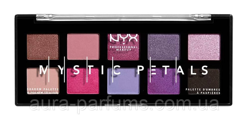 Палетка тіней для повік NYX Professional Makeup Mystic Petals Shadow Palette 01 Midnight Orchid