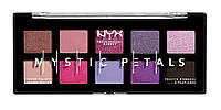 Палетка теней для век NYX Professional Makeup Mystic Petals Shadow Palette 01 Midnight Orchid