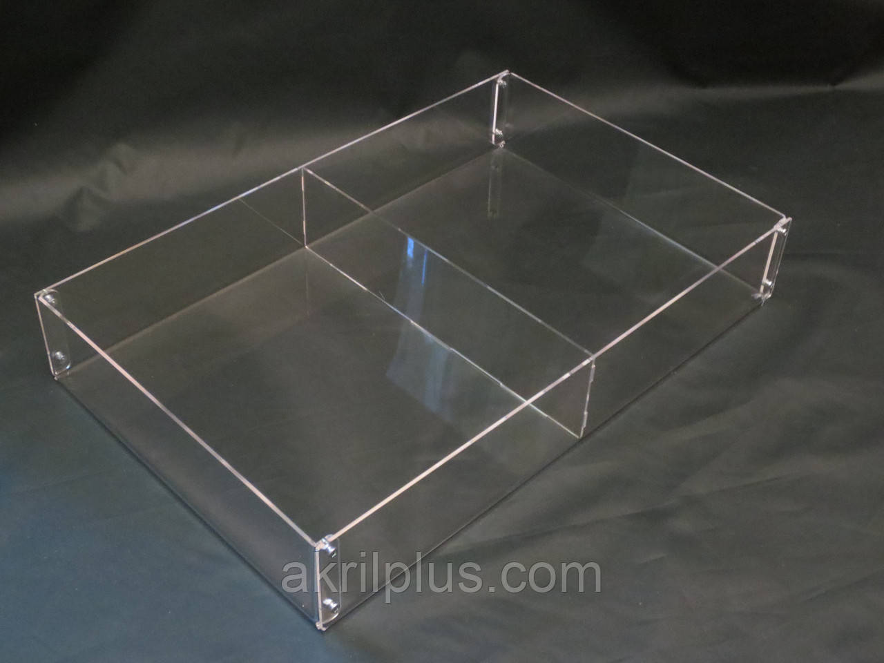 Торговий диспенсер з перегородкою на 2 ячейки, фото 1