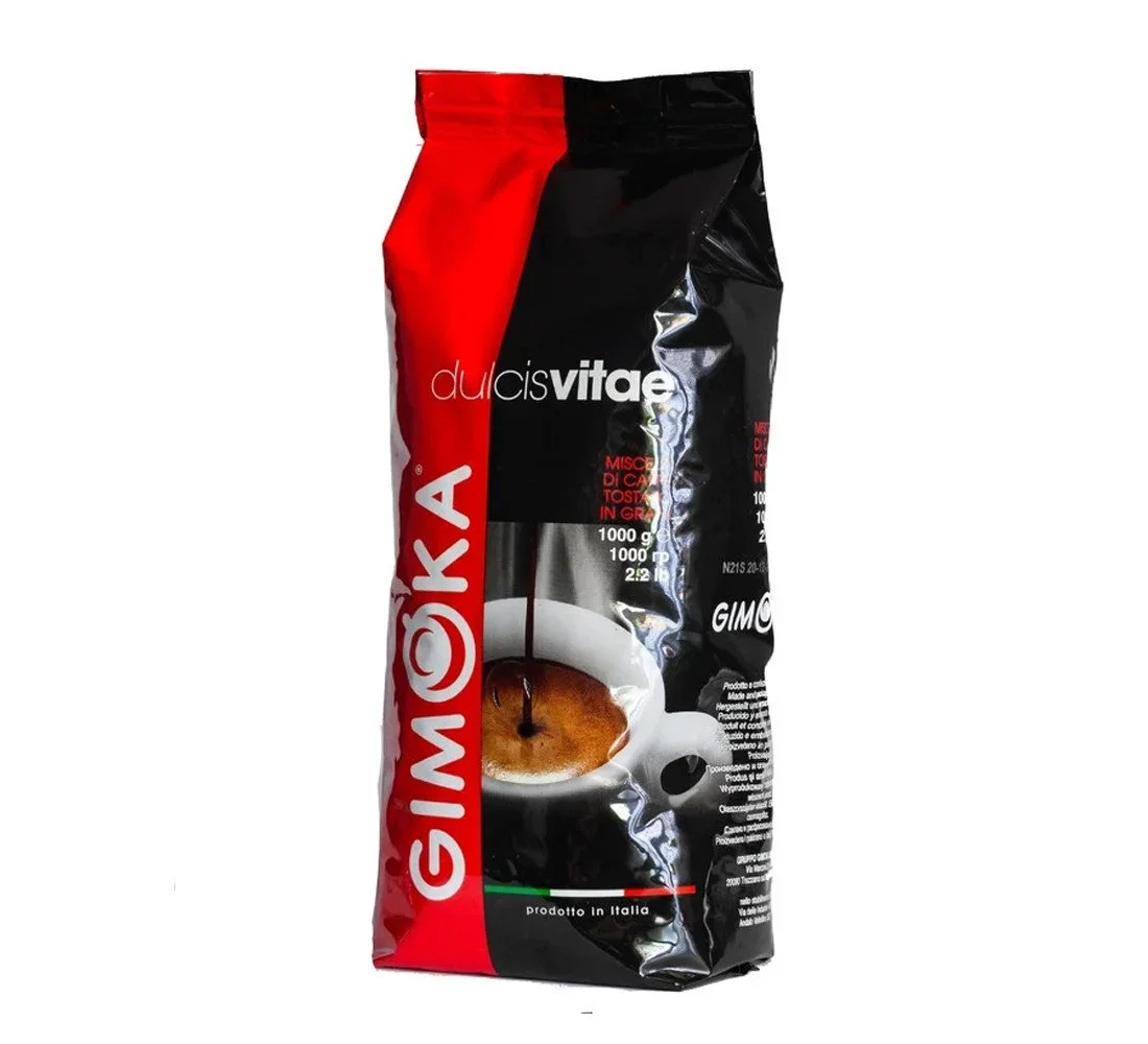 Кава зернова Gimoka Dolcevita 1000 г у вакуумній упаковці