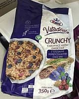 Мюсли хрустящие Vitanella Crunchy Витанелла Кранчи с Сухофруктами Вишня Черника 350 г Польша