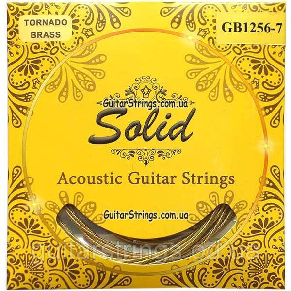 Струны Solid GB71256 Tornado Golden Bronze Heavy 7-String 12-56