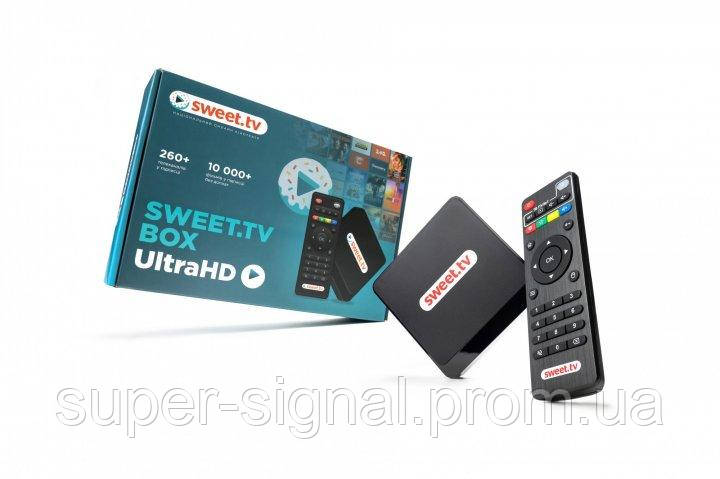 Смарт ТВ-приставка iNext TV5 SWEET.TV BOX Ultra HD 1/8 Гб +Пакет на 1 год - фото 1 - id-p1548348512