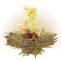 Китайский белый чай Жасминовая корзина 100 гр связанный жасмин элитный