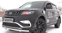 Ветровики Geely Atlas (NL-3) 2018 Cobra Tuning