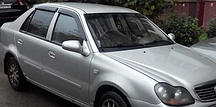 Ветровики Geely Otaka 2007-2011 Cobra Tuning