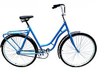 Велосипед Украина Ретро 28" Бордовый с корзиной усиленная рама, втулка Velosteel Чехия 2021 года