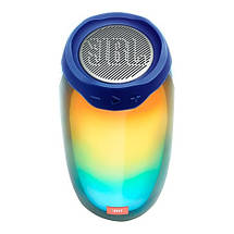 Бездротова bluetooth колонка JBL pulse 4 Портативна акустика з підсвічуванням радіо мікрофоном Вологозахищена, фото 5